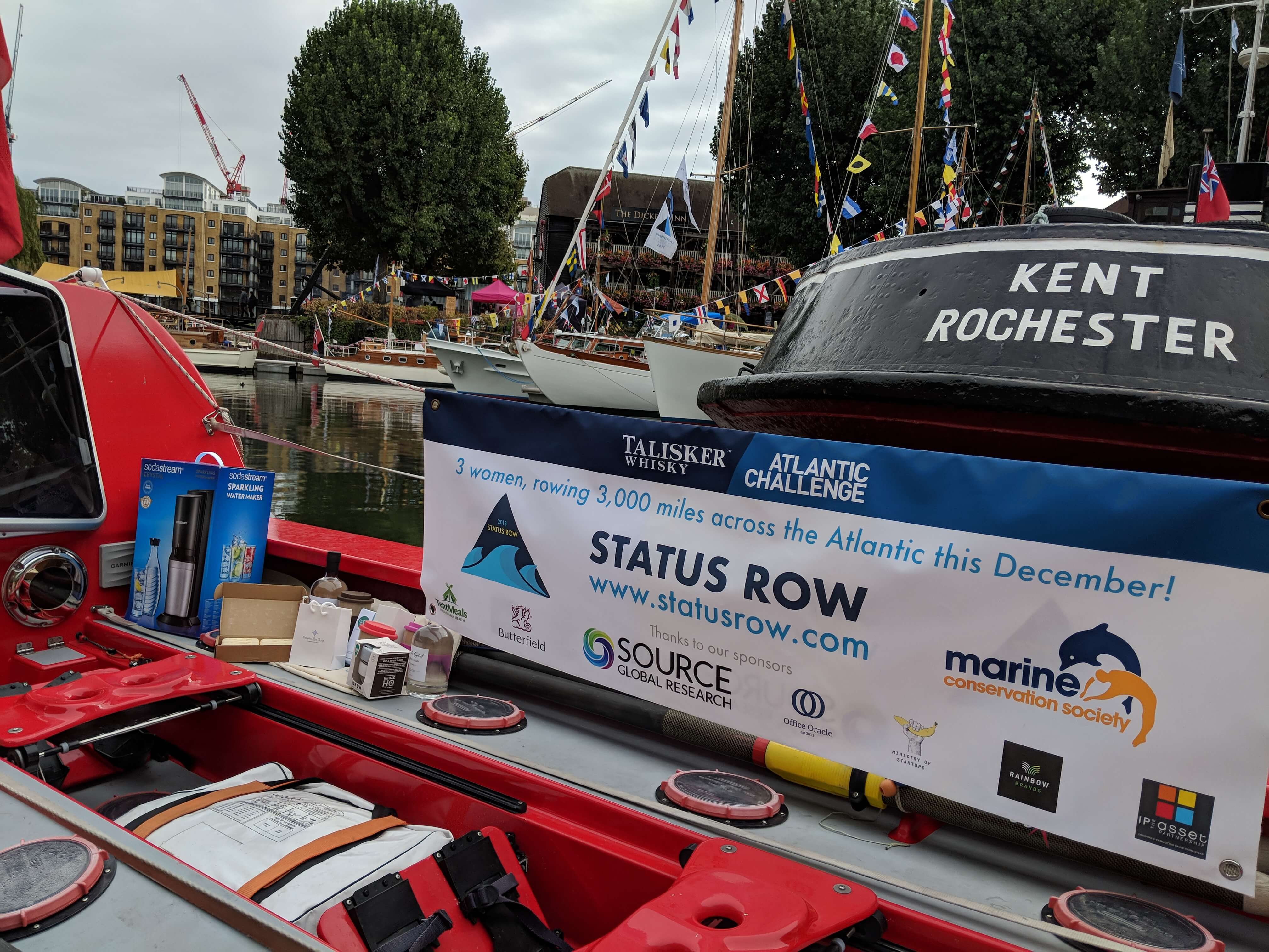 Status Row at the Classic Boat Festival